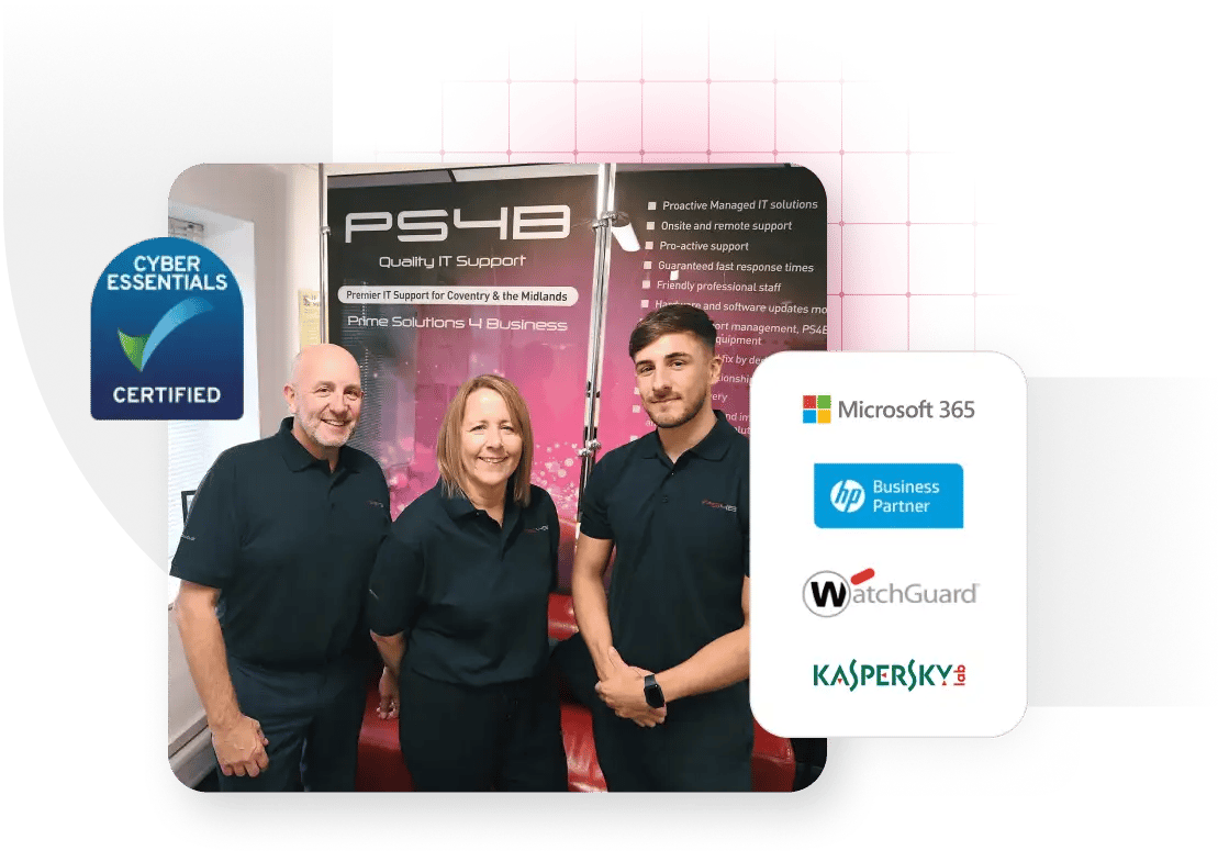 PS4B IT Solutions Hero Image